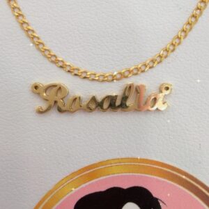 Cadenita con nombre