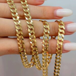 Cadena sólida 14k