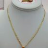 Cadena con dije de la Virgen