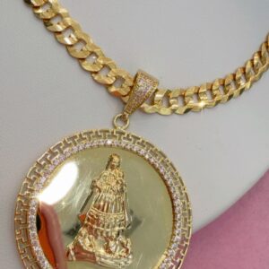 CADENA con DIJE de la VIRGEN