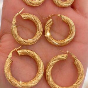 Argollas trío 10k