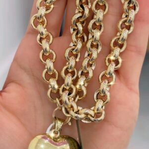 Rolo 14k con dije