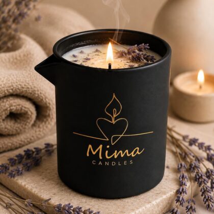 Lavender Serenity – Vela de Masaje de Lavanda | 200 ml (6.8 oz)