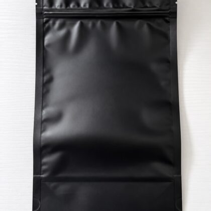 Ziplock Negro Mate Premium Pequeño – Pack de 10